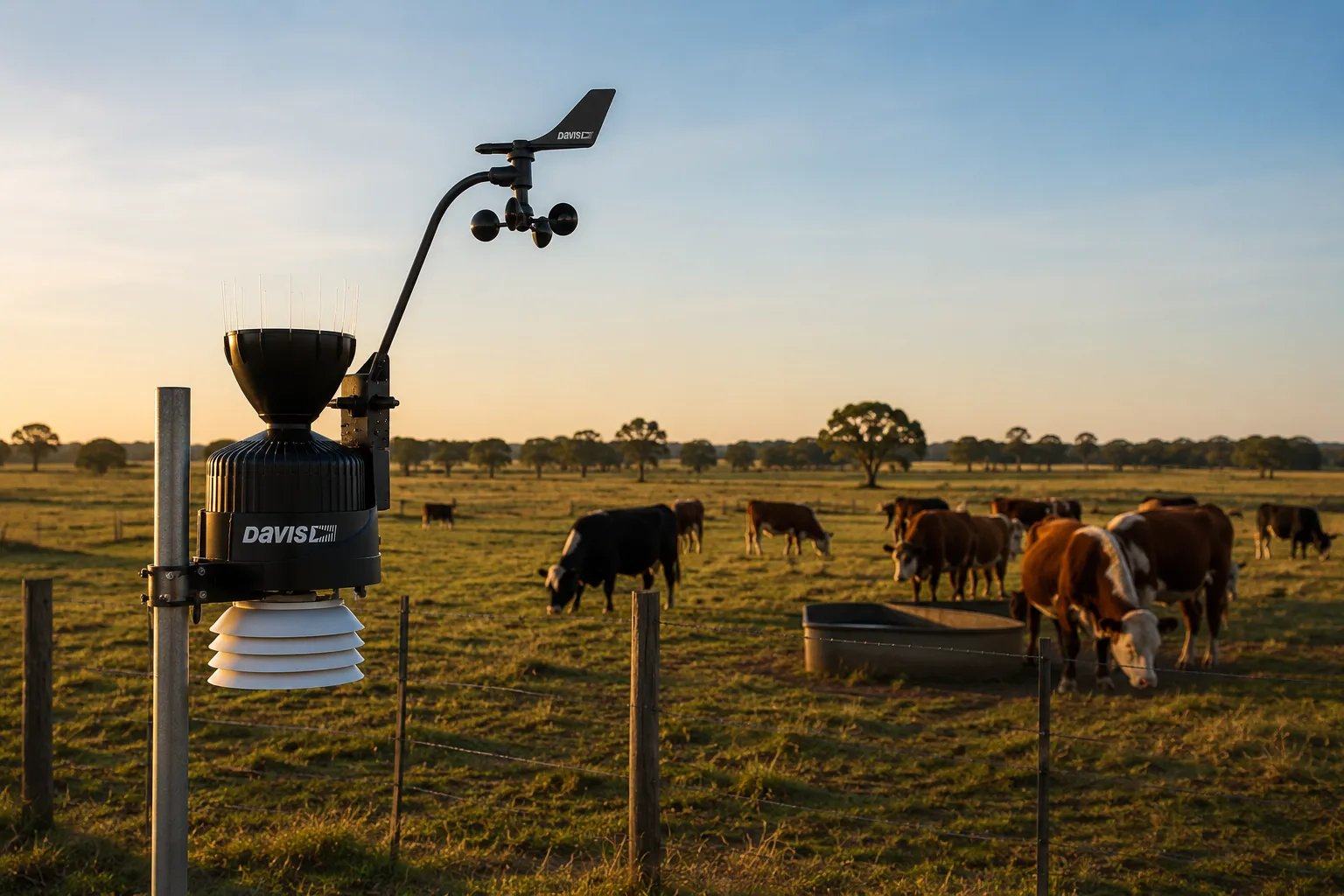 Monitoreo meteorológico y ambiental en campo
